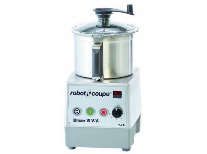 Robot Coupe Blixer 5 V.V. Set Üstü Blixer, 5.5 L Paslanmaz Çelik Hazne Robot Coupe Blixer 5 V.V. Set Üstü Blixer, 5.5 L Paslanmaz Çelik Hazne