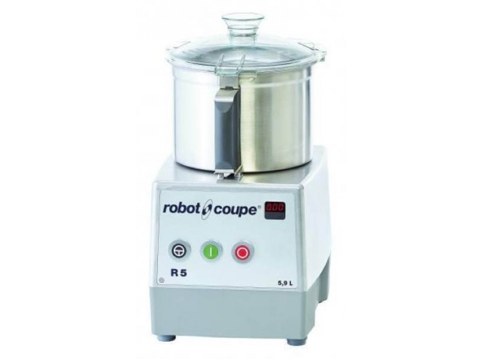 Robot Coupe R 5-1V Set Üstü Parçalayıcı Mikser, 5.5 L Paslanmaz Çelik Hazne Robot Coupe R 5-1V Set Üstü Parçalayıcı Mikser, 5.5 L Paslanmaz Çelik Hazne