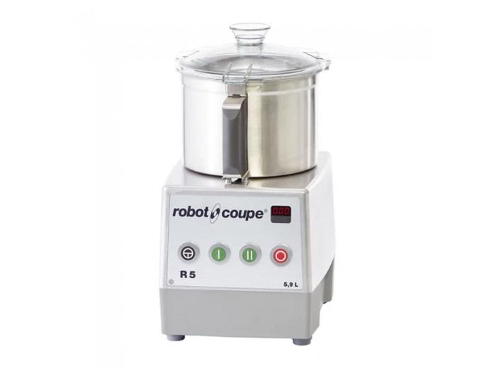 Robot Coupe R 5 Plus 2V Set Üstü Parçalama Makinesi, 5.9 L, 400 V Robot Coupe R 5 Plus 2V Set Üstü Parçalama Makinesi, 5.9 L, 400 V