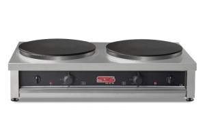 SGS Krep Makinesi, Çiftli, 2 Adet 40 cm Çaplı, 6000 W, KM-40DE