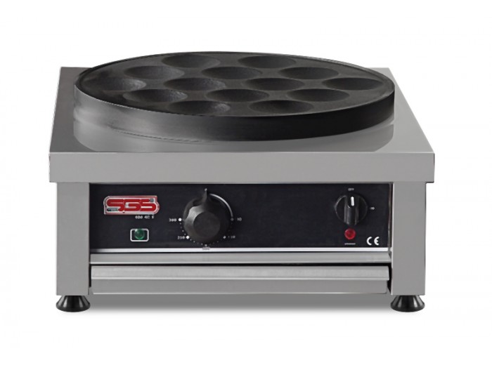 SGS Pancake Makinesi, Tekli, 3000 W, PC-40E SGS Pancake Makinesi, Tekli, 3000 W, PC-40E