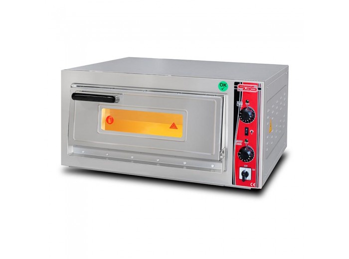 SGS PO 6262 E Pizza Fırını, 30 cm 4 Pizza Kapasiteli, Elektrikli SGS PO 6262 E Pizza Fırını, 30 cm 4 Pizza Kapasiteli, Elektrikli