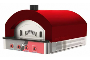 Venarro DYF-1010 Pizza Ve Pide Fırını, Kırmızı, 10x10 Cm, Gazlı