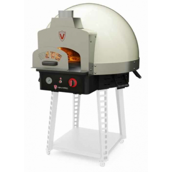 Venarro DYK-75-O Taş Tabanlı Odunlu Pizza Fırını, Beyaz, 75x75 cm