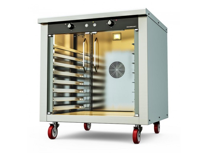 Venarro Caveno DEF - P4M Patisserie Fırın Mayalandırma Kabini, 8 Tepsi Kapasiteli, 40x60 cm, Elektrikli Venarro Caveno DEF - P4M Patisserie Fırın Mayalandırma Kabini, 8 Tepsi Kapasiteli, 40x60 cm, Elektrikli