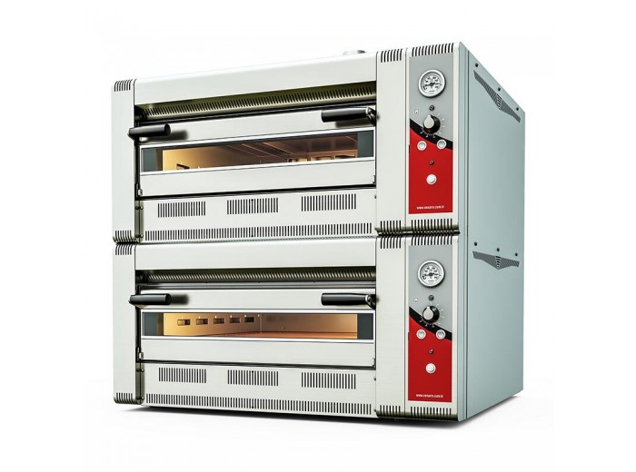 Venarro Dreay DYP - 9+9G Pizza Fırını, Çift Katlı, 30 cm 9+9 Pizza Kapasiteli, Gazlı Venarro Dreay DYP - 9+9G Pizza Fırını, Çift Katlı, 30 cm 9+9 Pizza Kapasiteli, Gazlı