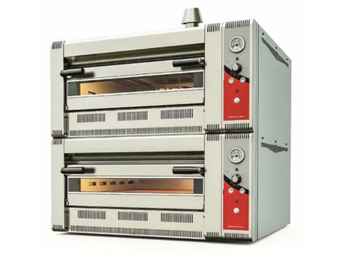Venarro DYP-4+4G Pizza Fırını Gazlı, Ø 300 mm x 4+4