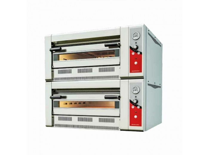 Venarro DYP-6+6G Pizza Fırını Gazlı, Ø 300 mm x 6+6 Venarro DYP-6+6G Pizza Fırını Gazlı, Ø 300 mm x 6+6