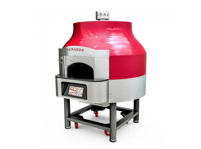 Venarro Maestro Döner Tabanlı Pizza Fırını, 30 cm 9 Pizza Kapasiteli, Doğalgazlı, Kırmızı Venarro Maestro Döner Tabanlı Pizza Fırını, 30 cm 9 Pizza Kapasiteli, Doğalgazlı, Kırmızı