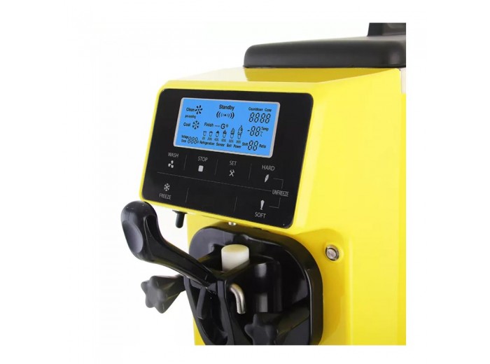 Vosco VST-16ES Soft Dondurma Makinesi, Sarı Vosco VST-16ES Soft Dondurma Makinesi, Sarı