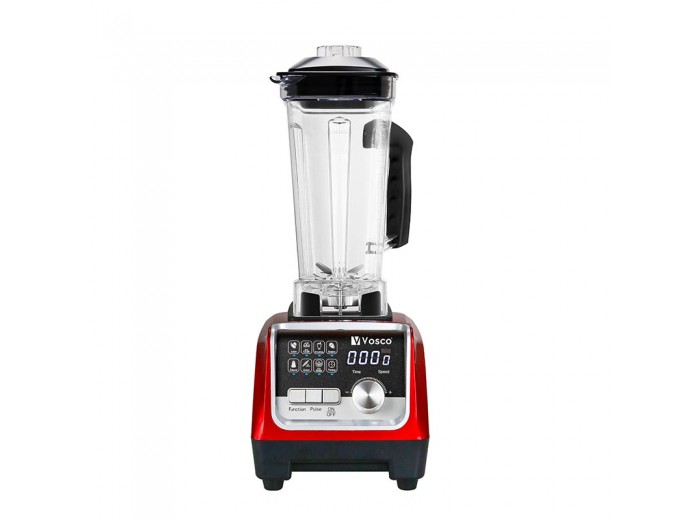 Vosco VHS-206C Pro Dijital Buz Kırıcı Bar Blender, 2 L, 2200 W, Kırmızı Vosco VHS-206C Pro Dijital Buz Kırıcı Bar Blender, 2 L, 2200 W, Kırmızı
