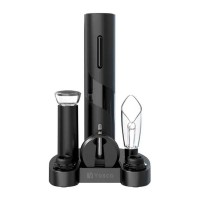 Vosco VNS-01 Wine Opener Otomatik Tirbuşon Şarap Açacağı, Elektrikli, Siyah Vosco VNS-01 Wine Opener Otomatik Tirbuşon Şarap Açacağı, Elektrikli, Siyah