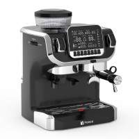 Vosco VST-520ECS Öğütücülü Barista Espresso Kahve Makinesi, 1 Gruplu, Siyah Vosco VST-520ECS Öğütücülü Barista Espresso Kahve Makinesi, 1 Gruplu, Siyah