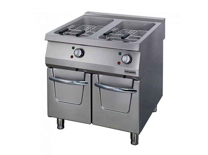 Öztiryakiler Elektrikli Dolaplı Fritöz 80x90x85 900 Seri Öztiryakiler Elektrikli Dolaplı Fritöz 80x90x85 900 Seri