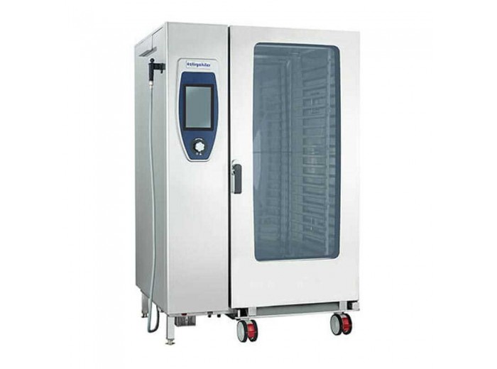 Öztiryakiler Kit Arabalı Konveksiyonlu Kombi Fırın, GN 2/1 20 Tepsi Kapasiteli, Elektrikli Öztiryakiler Kit Arabalı Konveksiyonlu Kombi Fırın, GN 2/1 20 Tepsi Kapasiteli, Elektrikli