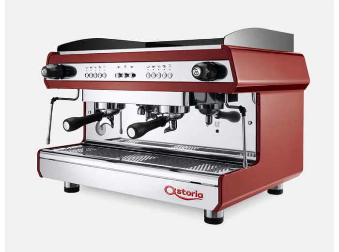 Astoria Tanya R SAE/2 Tall Cup Otomatik Espresso Kahve Makinesi, 2 Gruplu, kIRMIZI Astoria Tanya R SAE/2 Tall Cup Otomatik Espresso Kahve Makinesi, 2 Gruplu, kIRMIZI