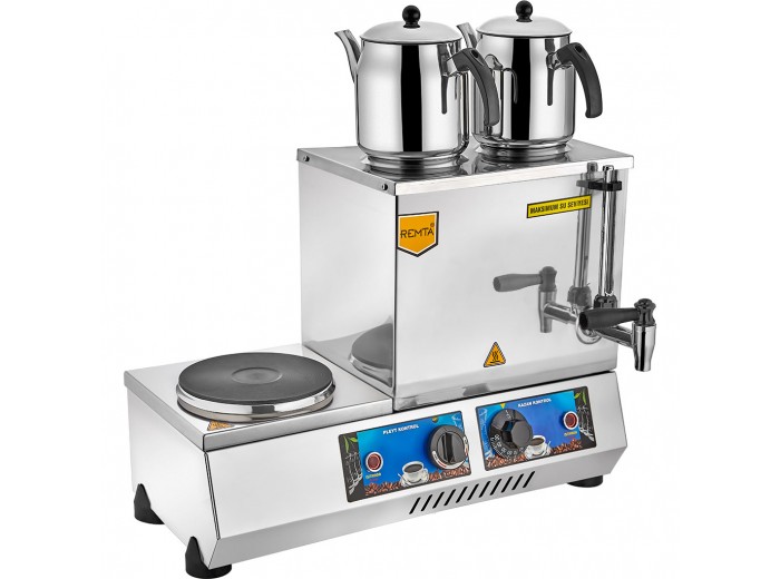 Remta 20 Model Çift Demlikli Elektrikli Çay Ocağı 14 lt - K31(A) Remta 20 Model Çift Demlikli Elektrikli Çay Ocağı 14 lt - K31(A)