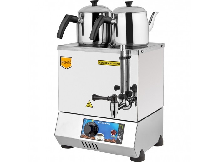 Remta 20 Model Çift Demlikli Elektrikli Çay Ocağı 14 lt (Pleytsiz) - EP02(A) Remta 20 Model Çift Demlikli Elektrikli Çay Ocağı 14 lt (Pleytsiz) - EP02(A)