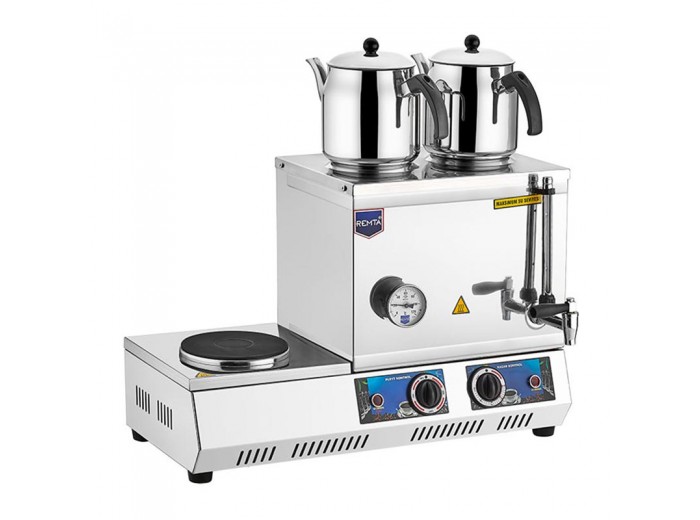 Remta K31 30 Model Ocaklı Çay Ocağı, 2 Demlikli, 23 L, Elektrikli Remta K31 30 Model Ocaklı Çay Ocağı, 2 Demlikli, 23 L, Elektrikli