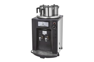 Remta DE10P Premium Jumbo Çay Makinesi, 3 Demlikli,Siyah