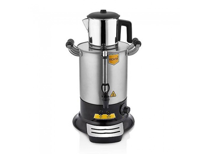 Remta PT11 Platin Model Tek Demlikli Çay Makinesi, 9 L Remta PT11 Platin Model Tek Demlikli Çay Makinesi, 9 L
