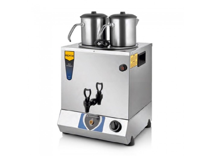 Remta TT02 Pleytsiz Çift Demlikli Çay Makinesi, 17 L Remta TT02 Pleytsiz Çift Demlikli Çay Makinesi, 17 L