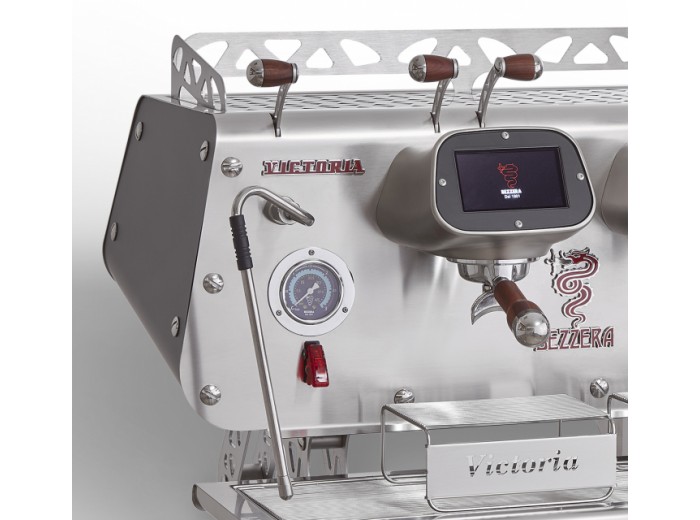 Bezzera Victoria Tall Cup Tam Otomatik Espresso Kahve Makinesi, 2 Gruplu, Siyah Bezzera Victoria Tall Cup Tam Otomatik Espresso Kahve Makinesi, 2 Gruplu, Siyah