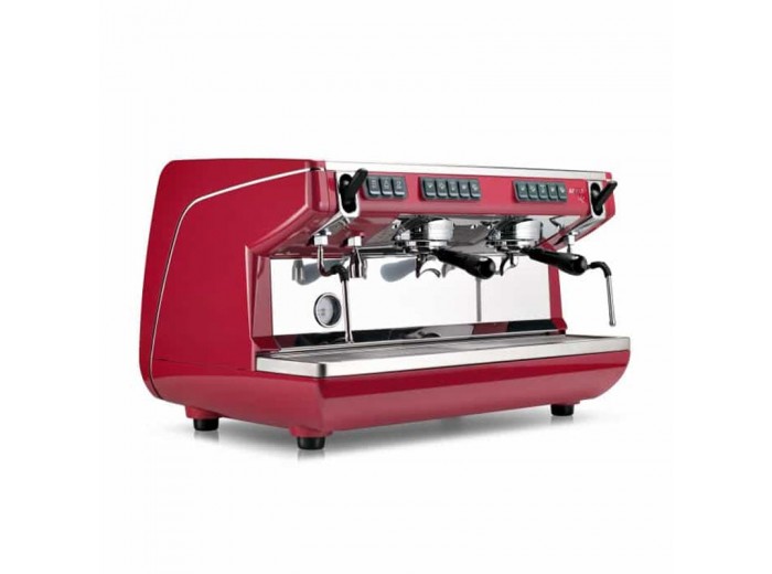 Nuova Simonelli Appia Life Tall Cup Tam Otomatik Espresso Kahve Makinesi, 2 Gruplu, Kırmızı Nuova Simonelli Appia Life Tall Cup Tam Otomatik Espresso Kahve Makinesi, 2 Gruplu, Kırmızı