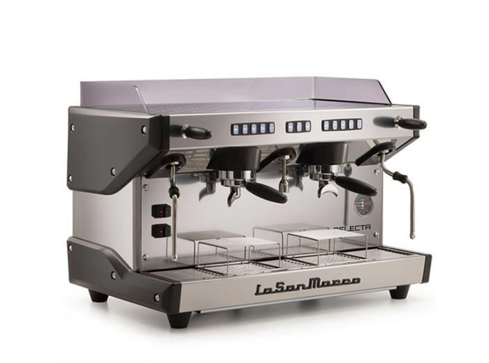 La San Marco Delecta Tam Otomatik Espresso Kahve Makinesi, 2 Gruplu, Siyah La San Marco Delecta Tam Otomatik Espresso Kahve Makinesi, 2 Gruplu, Siyah