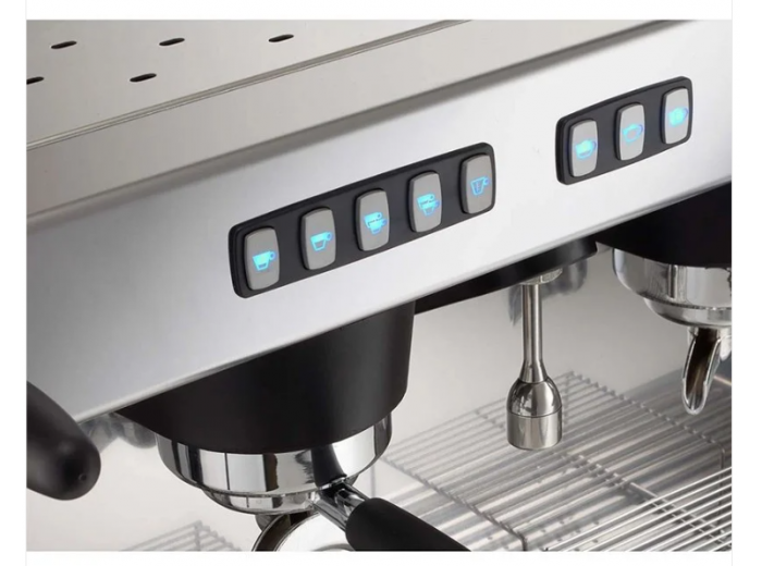 La San Marco Delecta Tam Otomatik Espresso Kahve Makinesi, 2 Gruplu, Kırmızı La San Marco Delecta Tam Otomatik Espresso Kahve Makinesi, 2 Gruplu, Kırmızı