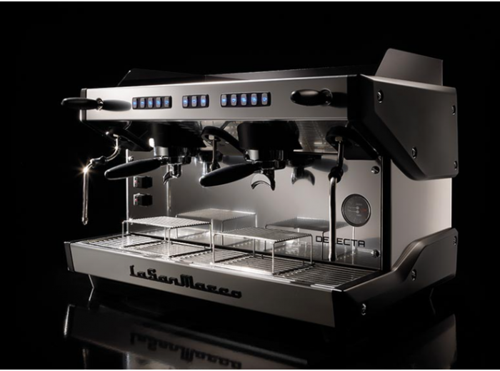 La San Marco Delecta Tam Otomatik Espresso Kahve Makinesi, 2 Gruplu, Siyah La San Marco Delecta Tam Otomatik Espresso Kahve Makinesi, 2 Gruplu, Siyah