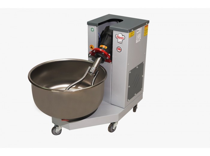 Osimo Tekerli Profesyonel Hamur Yoğurma Makinesi, 25 kg, 220 V Osimo Tekerli Profesyonel Hamur Yoğurma Makinesi, 25 kg, 220 V