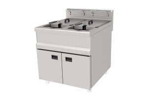 Atalay 900 Seri Dolaplı İki Hazneli Fritöz, 2x30 L, Doğalgazlı
