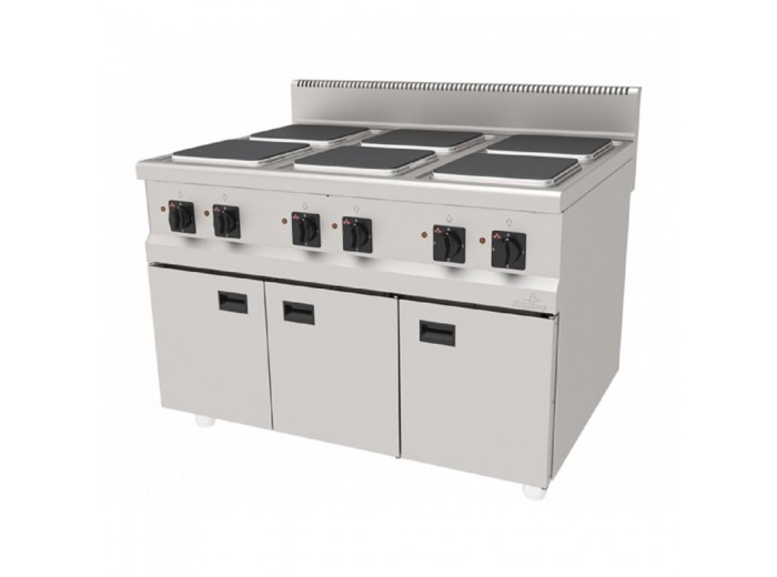 Atalay 900 Seri Dolaplı 6 Gözlü Ocak, Elektrikli Atalay 900 Seri Dolaplı 6 Gözlü Ocak, Elektrikli