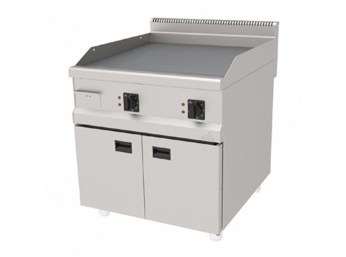 Atalay 900 Seri Nervürlü + Düz Pleyt Izgara, 80x90 cm, Krom Yüzeyli, Elektrikli Atalay 900 Seri Nervürlü + Düz Pleyt Izgara, 80x90 cm, Krom Yüzeyli, Elektrikli