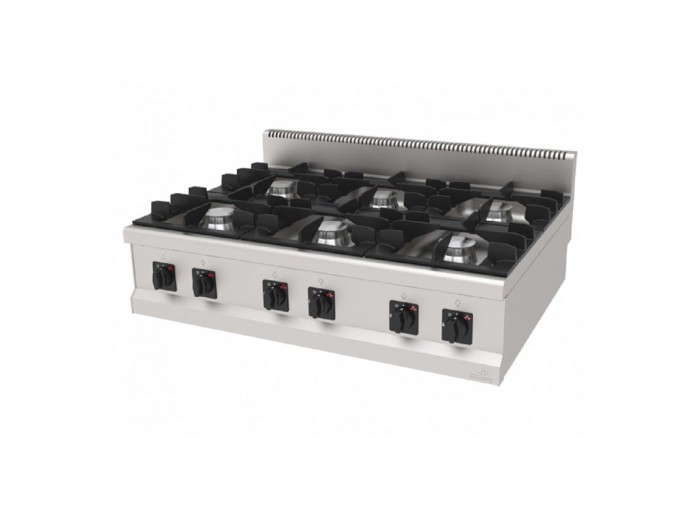 Atalay 900 Seri Set Üstü 6 Gözlü Ocak, Doğalgazlı Atalay 900 Seri Set Üstü 6 Gözlü Ocak, Doğalgazlı