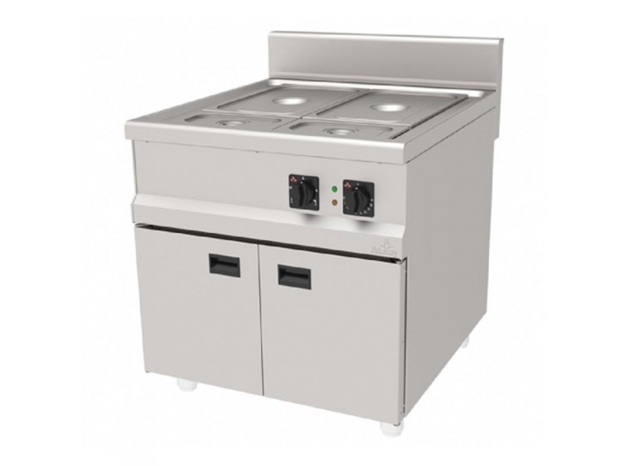 Atalay 900 Seri Çift Hazneli Dolaplı Sos Bain-Marie, Elektrikli Atalay 900 Seri Çift Hazneli Dolaplı Sos Bain-Marie, Elektrikli