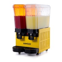 Samixir 40.SSY Klasik Twin Soğuk İçecek Dispenseri, 20+20 L, Fıskiyeli, Sarı Samixir 40.SSY Klasik Twin Soğuk İçecek Dispenseri, 20+20 L, Fıskiyeli, Sarı