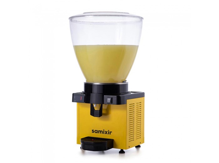 Samixir M40 Panaromik Dijital Soğuk İçecek Dispenseri, 40 L, Sarı Samixir M40 Panaromik Dijital Soğuk İçecek Dispenseri, 40 L, Sarı