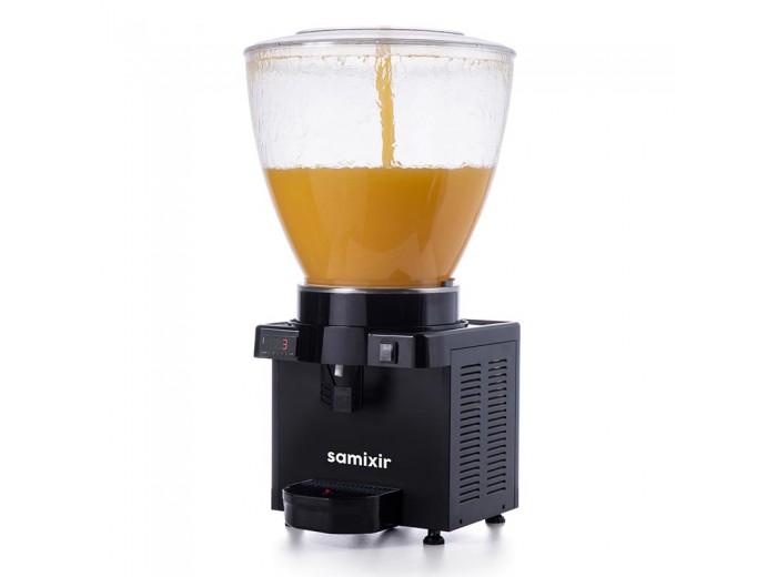Samixir S40 Panaromik Dijital Soğuk İçecek Dispenseri, 40 L, Siyah Samixir S40 Panaromik Dijital Soğuk İçecek Dispenseri, 40 L, Siyah