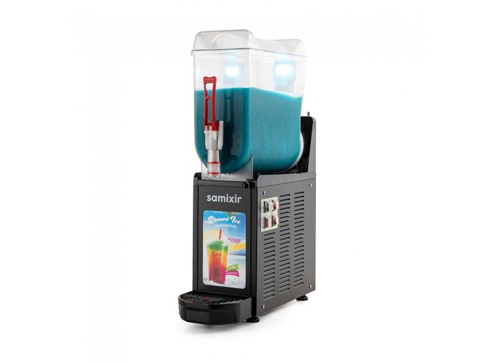 Samixir SLUSH12 Allure Ice Slush Granita Milkshake ve Soğuk Meyve Suyu Dispenseri, 12 L, Siyah Samixir SLUSH12 Allure Ice Slush Granita Milkshake ve Soğuk Meyve Suyu Dispenseri, 12 L, Siyah