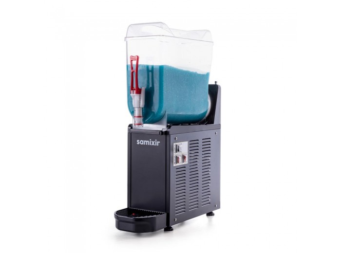 Samixir SLUSH12 Mono Ice Slush Granita Milkshake ve Soğuk Meyve Suyu Dispenseri, 12 L, Siyah Samixir SLUSH12 Mono Ice Slush Granita Milkshake ve Soğuk Meyve Suyu Dispenseri, 12 L, Siyah