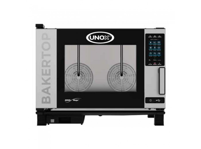 Unox Bakertop Plus Combi Fırın, 60x40 cm 4 Tepsi Kapasiteli, Elektrikli Unox Bakertop Plus Combi Fırın, 60x40 cm 4 Tepsi Kapasiteli, Elektrikli