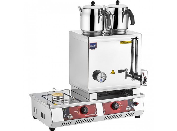 Remta N12(E) 40 Model Kahveci Takımı, 2 Demlikli, 28 L, Elektrikli+Doğalgaz Remta N12(E) 40 Model Kahveci Takımı, 2 Demlikli, 28 L, Elektrikli+Doğalgaz