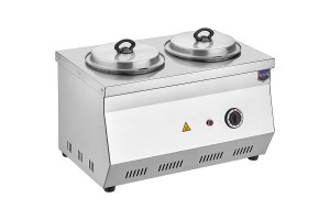 Remta CB12 2 Hazneli Çorba Kazanı, 9+9 L, Elektrikli