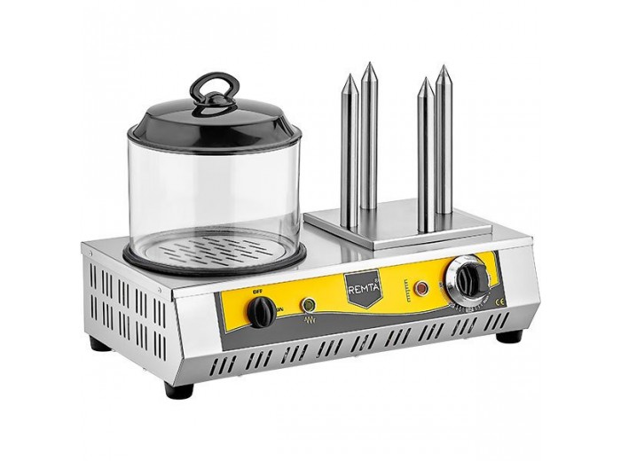 Remta KZ01 Hot Dog Makinesi, 4 Kazıklı, Elektrikli Remta KZ01 Hot Dog Makinesi, 4 Kazıklı, Elektrikli