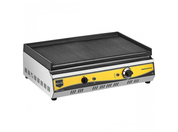Remta RS95 Tam Oluklu Döküm Grill Izgara, 70 cm, Elektrikli Remta RS95 Tam Oluklu Döküm Grill Izgara, 70 cm, Elektrikli