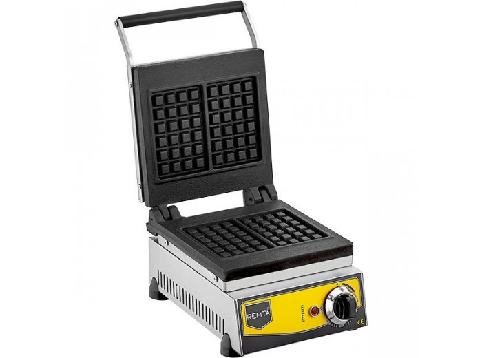 Remta W10 Tekli Kare Model Waffle Makinesi, Elektrikli Remta W10 Tekli Kare Model Waffle Makinesi, Elektrikli