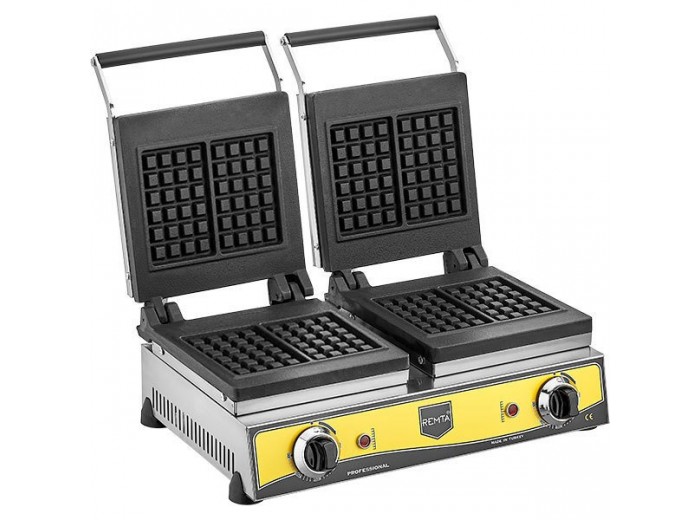 Remta W14 Çiftli Kare Model Waffle Makinesi, Elektrikli Remta W14 Çiftli Kare Model Waffle Makinesi, Elektrikli