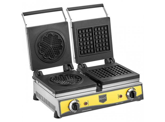 Remta W21 Kare ve Çiçek Model Waffle Makinesi, Elektrikli Remta W21 Kare ve Çiçek Model Waffle Makinesi, Elektrikli